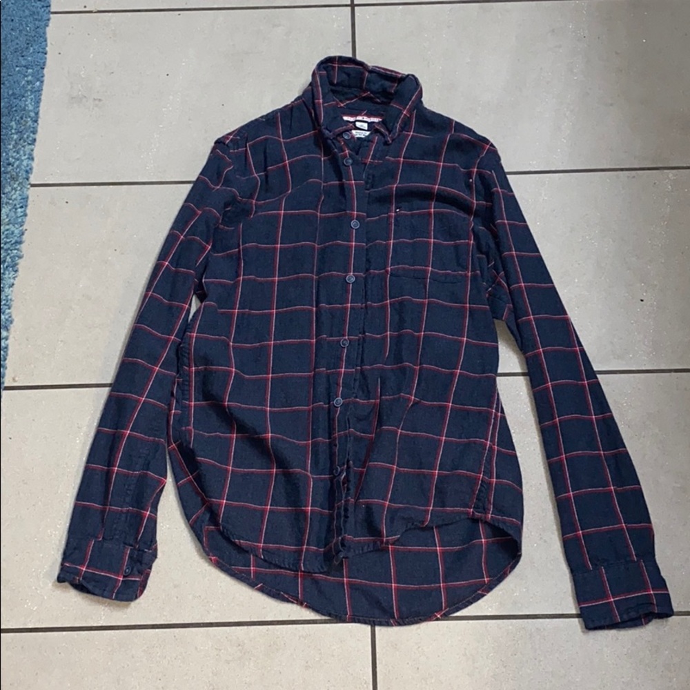 Tommy Hilfiger custom fit flannel